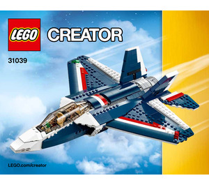 LEGO Blue Power Jet 31039 Instrukce