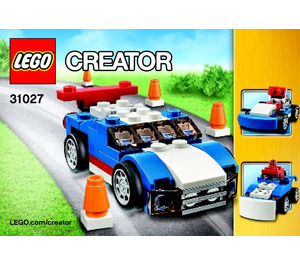LEGO Modrá Racer 31027 Instructions
