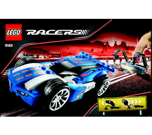 LEGO Modrá Sprinter 8163 Instructions