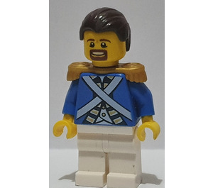 LEGO Bluecoat Sergeant s Goatie Minifigurka