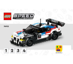 LEGO BMW M4 GT3 & BMW M Hybrid V8 76922 Instrukce