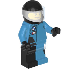 LEGO BMW Race Řidič - ženský Minifigurka