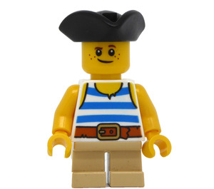 LEGO Boy Pirát s Tricorn Čepice Minifigurka