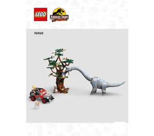 LEGO Brachiosaurus Discovery 76960 Instrukce