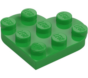 LEGO Deska 3 x 3 Kolo Srdce (39613)