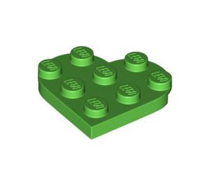 LEGO Deska 3 x 3 Kulatá Srdce (39613)