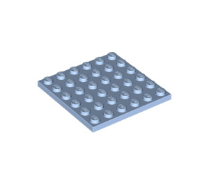 LEGO Bright Light Blue Deska 6 x 6 (3958)