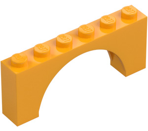 LEGO Klenba 1 x 6 x 2 Střední tloušťka nahoře (15254)