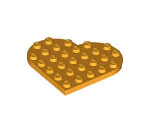 LEGO Deska 6 x 6 Kulatá Srdce (46342)
