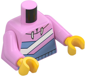 LEGO Boy s Růžová Svetr Minifigurka Trup (973 / 76382)