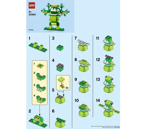 LEGO Build Your Own Monster Nebo Vehicles – Make It Yours 30564 Instructions