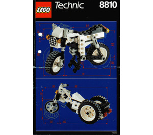 LEGO Cafe Racer 8810 Instrukce