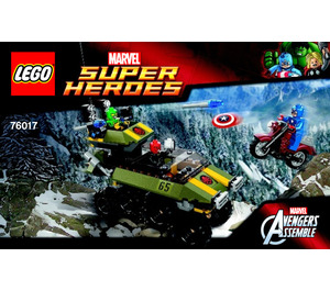 LEGO Captain America vs. Hydra 76017 Instrukce