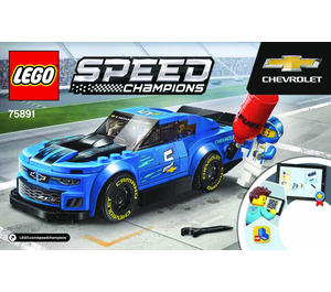 LEGO Chevrolet Camaro ZL1 Race Car 75891 Instrukce