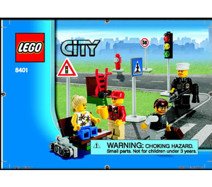 LEGO City Minifigure Collection 8401 Instrukce