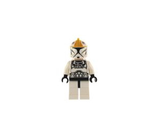 LEGO Clone Pilot s Bright Světlo oranžová Označení Minifigurka