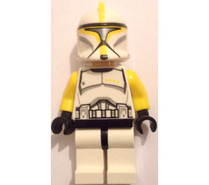 LEGO Clone Trooper Commander s Žlutá Paže Minifigurka