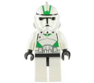 LEGO Clone Trooper s Zelená Označení Minifigurka