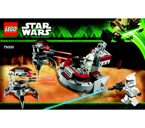 LEGO Clone Troopers vs. Droidekas 75000 Instrukce