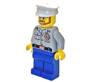 LEGO Pobřežní hlídka Kapitán s Vousy Minifigurka