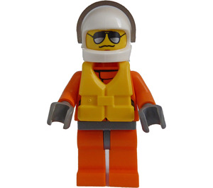 LEGO Pobřežní hlídka Helikoptéra Pilot s Sluneční brýle Minifigurka