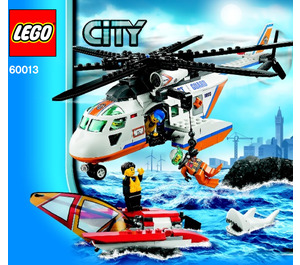 LEGO Coast Hlídat Helicopter 60013 Instructions