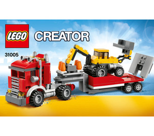 LEGO Construction Hauler 31005 Instrukce