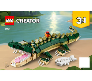 LEGO Krokodýl 31121 Instructions