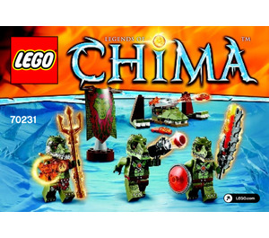 LEGO Crocodile Tribe Pack 70231 Instrukce