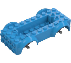 LEGO Vozidlo Základna s Medium Stone Šedá Kolo Holders (1813 / 12622)