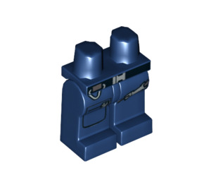 LEGO Minifigure Boky a nohy s Gunbelt, Pocket s Zipper a Black Pás (11974 / 13509)