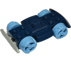 LEGO Racers Podvozek s Medium Modrá Kola