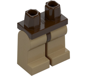 LEGO Minifigurka Boky s Tmavě žlutohnědá Nohy (3815 / 73200)