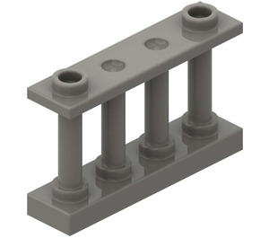 LEGO Plot Spindled 1 x 4 x 2 se 2 horními cvočky (30055)