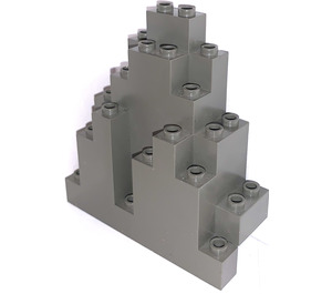 LEGO Panel 3 x 8 x 7 Skála / kámen Trojúhelníkový (6083)
