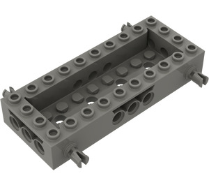 LEGO Vagón Dno 4 x 10 x 1.3 s Postranní Špendlíky (30643)