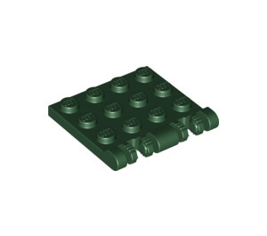 LEGO Závěs Deska 4 x 4 Zamykání (44570 / 50337)