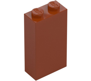 LEGO Tmavě oranžová Kostka 1 x 2 x 3 (22886)