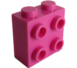 LEGO Kostka 1 x 2 x 1.6 s Study na Jeden Postranní (1939 / 22885)