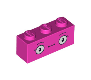 LEGO Kostka 1 x 3 s Kick Flip Tvář (3622 / 38915)