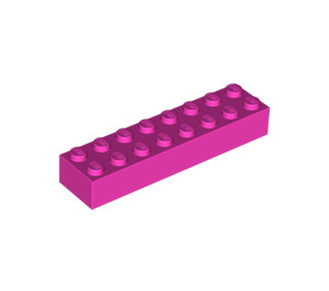 LEGO Dark Pink Kostka 2 x 8 (3007 / 93888)