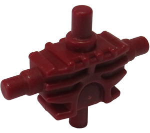 LEGO Minifig Mechanické Trup s 4 Postranní Attachment Cylinders (54275)