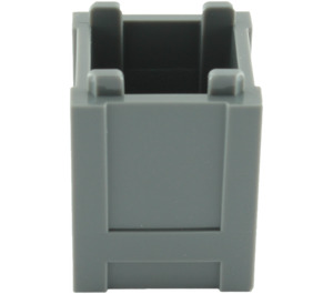 LEGO Dark Stone Gray Box 2 x 2 x 2 Bedna (61780)