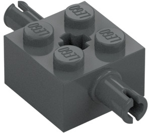 LEGO Kostka 2 x 2 s Špendlíky a Axlehole (30000 / 65514)