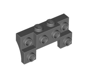 LEGO Kostka 2 x 4 x 0.7 s Přední Study a tenké boční klenby (14520)