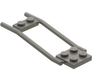 LEGO Tmavě kamenná šedá Kůň Hitching (2397 / 49134)