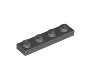 LEGO Dark Stone Gray Deska 1 x 4 (3710)