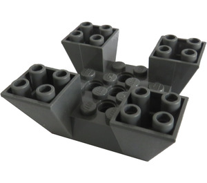 LEGO Sklon 6 x 6 x 2 (65°) Převrácený Quadruple (30373)