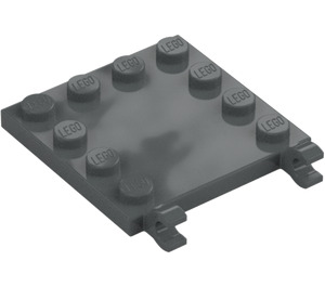 LEGO Dlaždice 4 x 4 s Clips a Okraj Cvočky (66252)