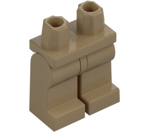 LEGO Tmavě žlutohnědá Minifigurka Boky a nohy (73200 / 88584)